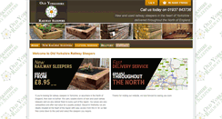 Desktop Screenshot of oldyorkshirerailwaysleepers.co.uk